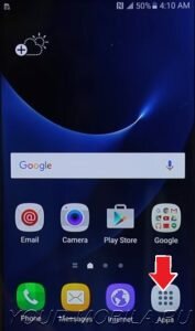 Samsung J330F Galaxy J3 2017 меню