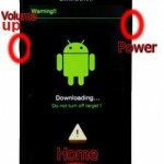 Samsung Galaxy W I8150 Download Mode Button Combination