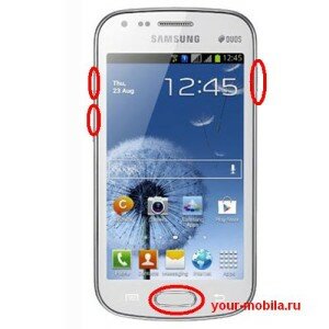 Как настроить интернет и снять графический ключ на Samsung Galaxy S Duos S7562.
